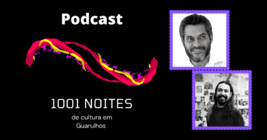 Adenor e Bizorão no Podcast 1001 noites de Cultura em Guarulhos